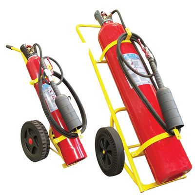 ABS CO2 Wheel Mobile Fire Extinguisher