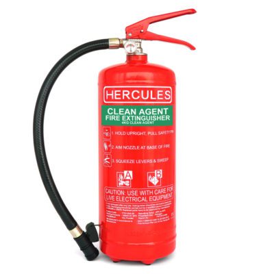 Hercules HFC 227 Clean agent Fire Extinguisher
