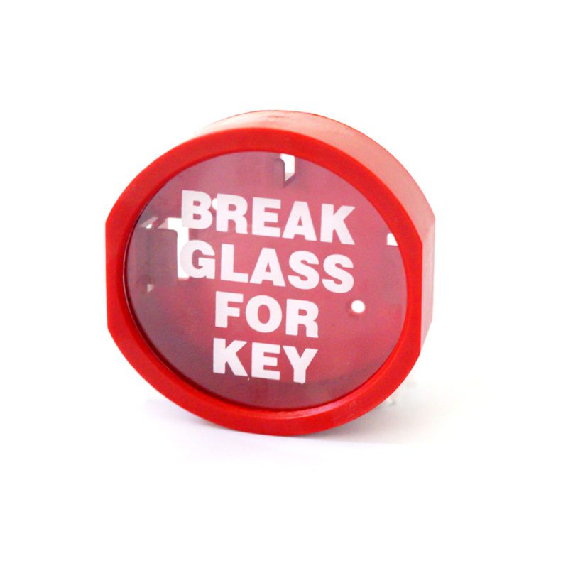 Break glass for key box