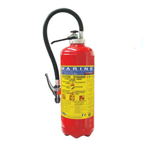 Fire extinguisher for offshore applications