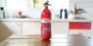 Fire Extinguisher for kitchen fires