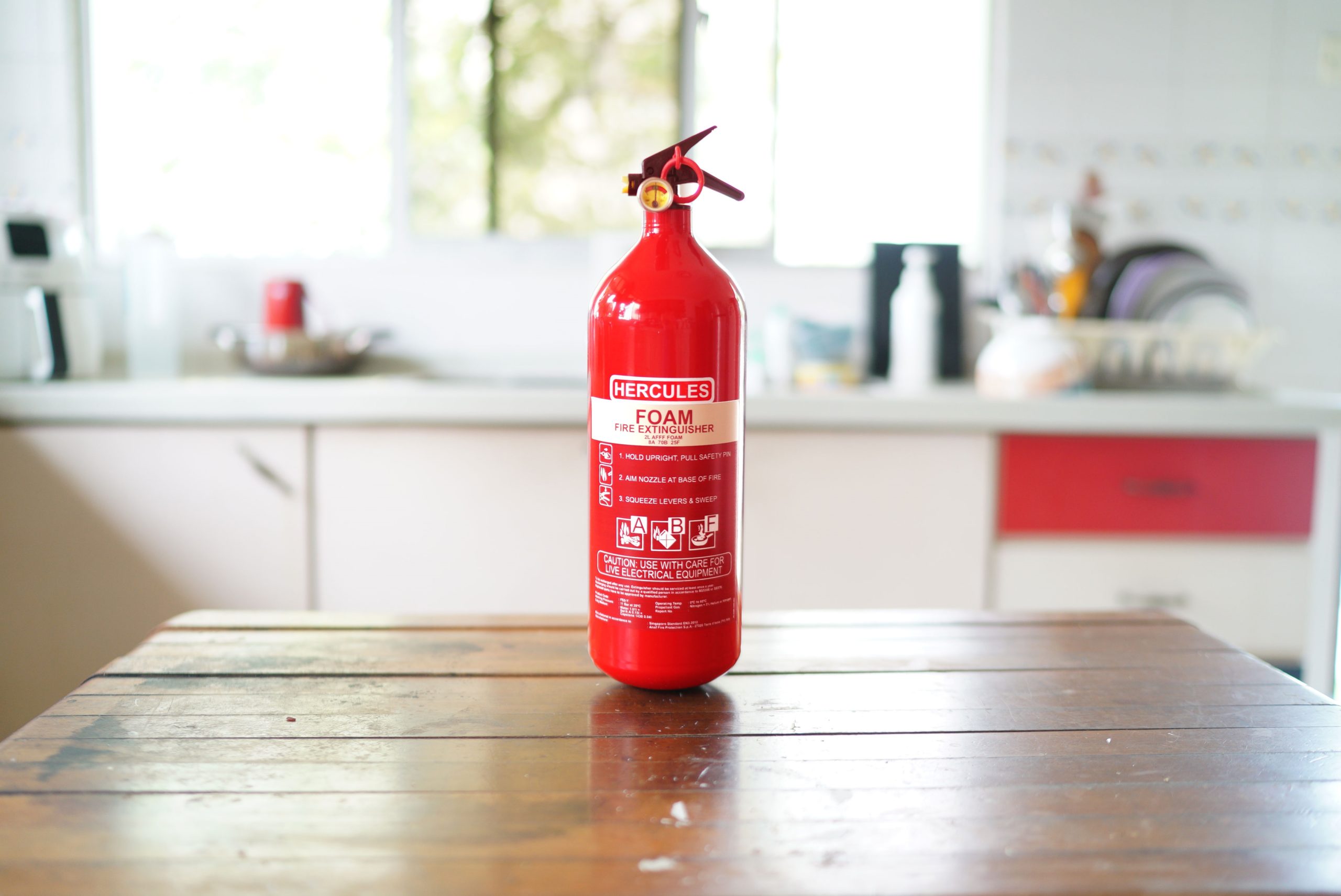 Which Fire Extinguisher to use for home